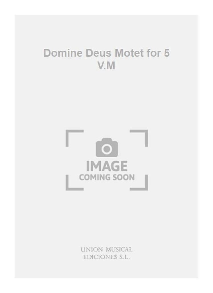 Perez: Domine Deus Motet for 5 V.M